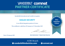 Eagles Security partenaire avec Vanderbilt Comnet